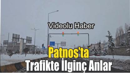 Patnos’ta İlginç Olay: Trafik Işıkları Aynı Anda Yandı