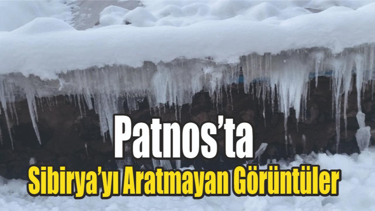 Patnos’ta Kar Yağışı İlçeyi Beyaza Bürüdü, Soğuk Hava Hayatı Olumsuz Etiliyor
