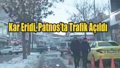 Patnos’ta Kar Yağışının Ardından Hava Isındı, Yollar Açıldı