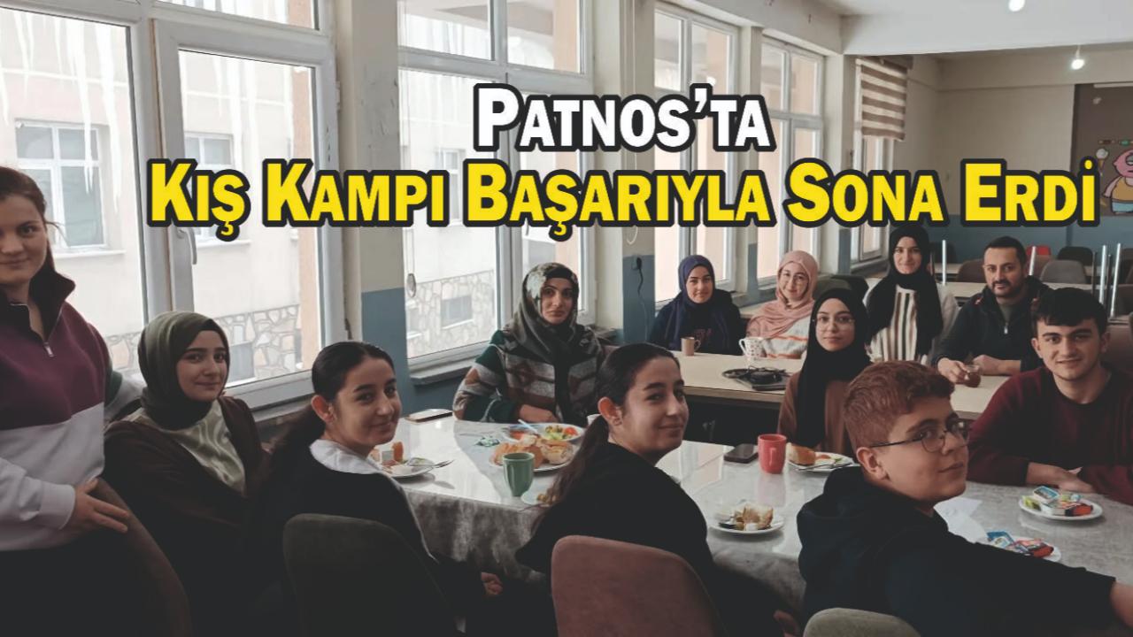 Patnos’ta Kış Kampı Başarıyla Sona Erdi