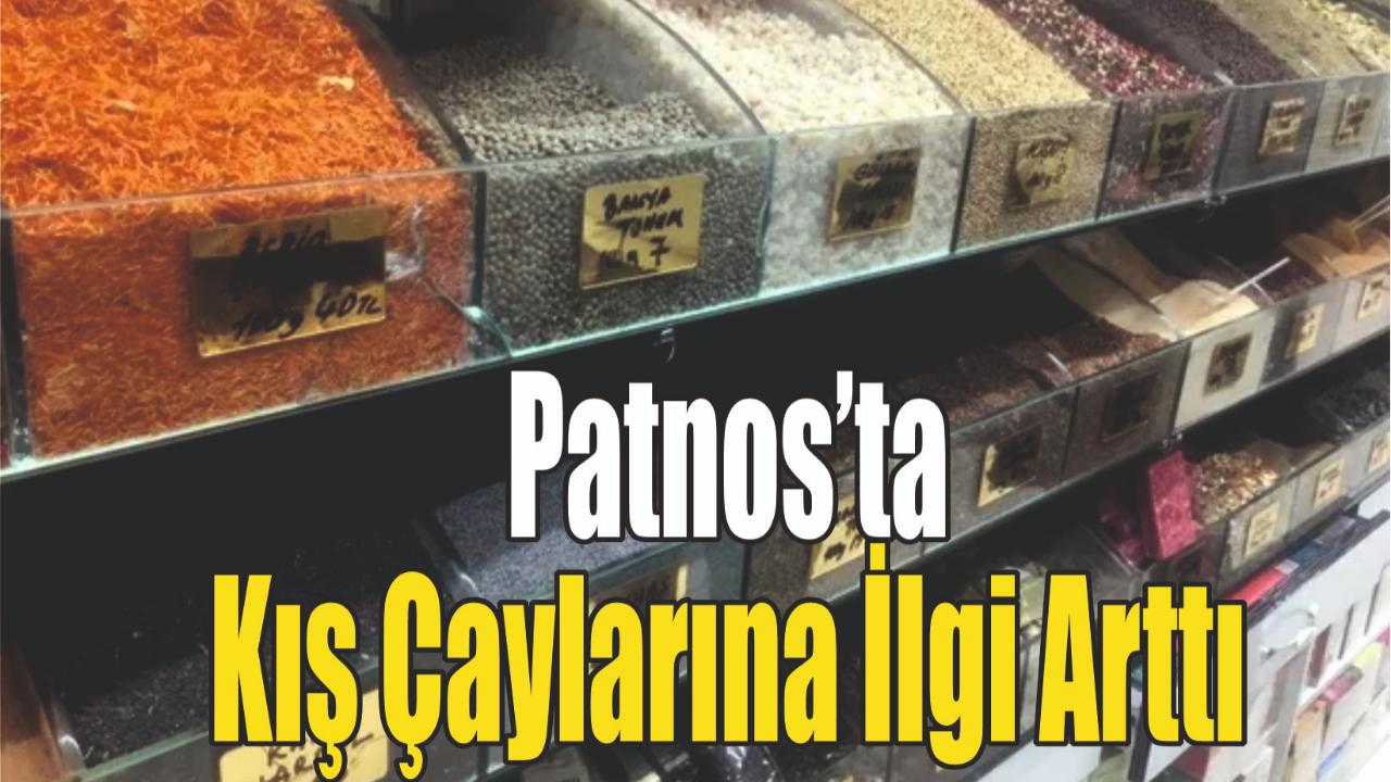 Patnos’ta Kışın İlacı Aktarlardan: Doğal Bitki Çaylarına Yoğun İlgi