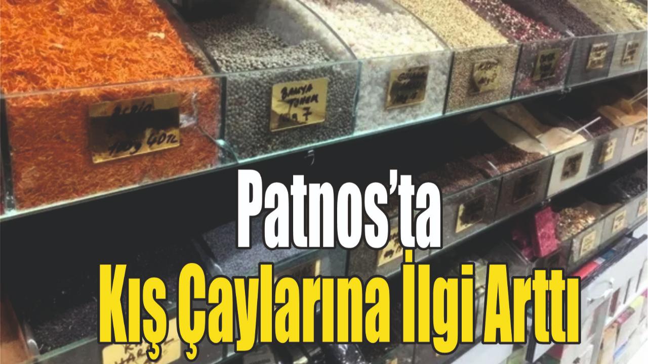 Patnos’ta Kışın İlacı Aktarlardan: Doğal Bitki Çaylarına Yoğun İlgi