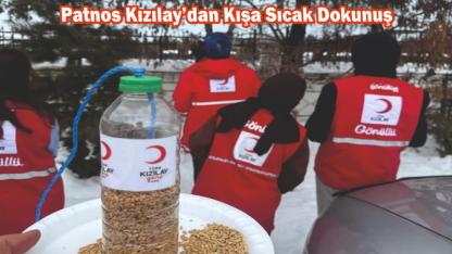 Patnos’ta Kışın Sert Koşullarında Yaban Hayvanları Unutulmadı