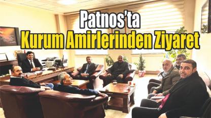 Patnos’ta Kurum Amirlerinden Ziyaret