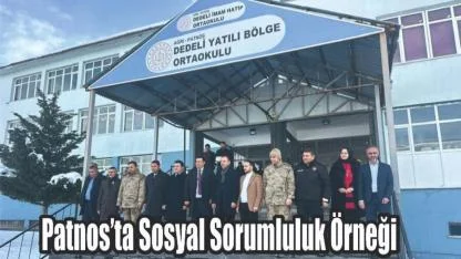 Patnos’ta Sosyal Sorumluluk Örneği