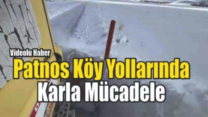 Patnos’ta Yoğun Kar Yağışı: İl Özel İdaresi Ekipleri Köy Yollarında Seferber Oldu