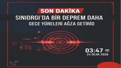SON DAKİKA | Sındırgı’da Bir Deprem Daha: Gece Yürekleri Ağza Getirdi
