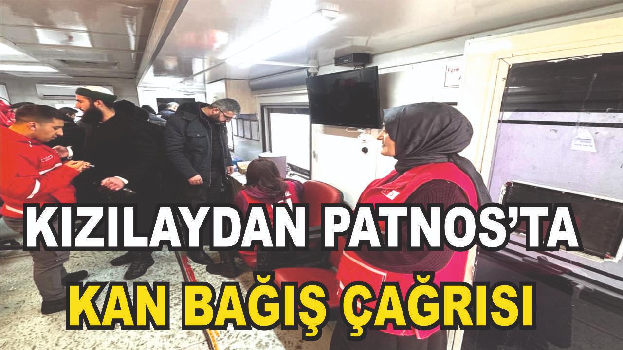 Türk Kızılay Patnos Şubesi’nden Kan Bağışı Çağrısı