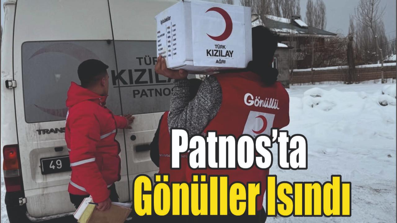 Türk Kızılay Patnos’tan Kış Gününde Dayanışma Örneği