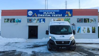 VAN BÜYÜKŞEHİR BELEDİYESİ’NDEN CAN DOSTLARIMIZ İÇİN MAMA ÜRETİM TESİSİ