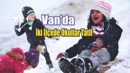 Van’da Eğitime Kar Engeli: İki İlçede Okullar Tatil
