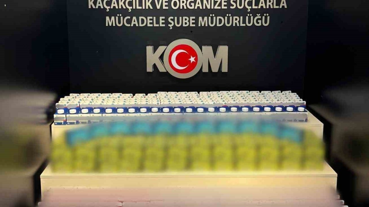 Van’da gümrük kaçağı malzeme ele geçirildi