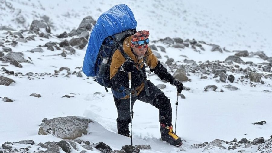 Vanlı dağcılardan Türkiye’nin zirvesine zorlu tırmanış