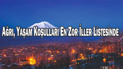Yapay Zekâ Açıkladı: Ağrı, Türkiye’de Yaşamın En Zor Olduğu 4. İl