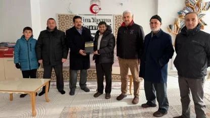 Yetim Ehli Erciş Temsilciliğinden Erciş İlim Yayma Cemiyetine Ziyaret