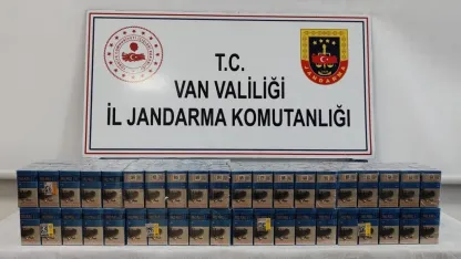 Van’da 720 paket gümrük kaçağı sigara ele geçirildi