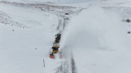 Van’da 53 yerleşim yerinin yolu kapalı