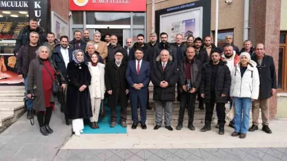 Erzincan İl Müftülüğü çalışmalarını basın mensuplarına anlattı