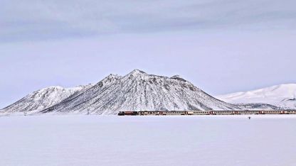 Van Gölü Ekspresi’nin Kirkor Dağı eteklerindeki manzarası hayran bıraktı