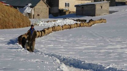 Besicilerin zorlu kış mesaisi sürüyor