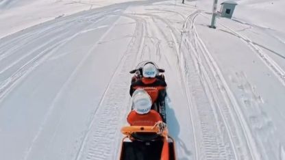 Van Abalı Kayak Merkezi’nde JAK timlerinden güvenlik devriyesi