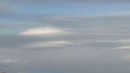 Tatvan’da mercan bulutu görüntülendi