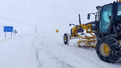 Van’da 141 yerleşim yerinin yolu kapandı