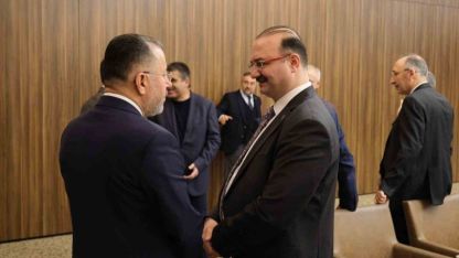 Rektör Hacımüftüoğlu, istişare toplantısına katıldı
