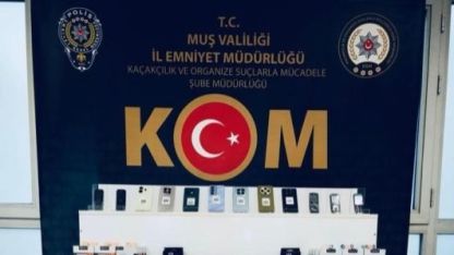 Polis Muş’ta tarihi eser ve kaçakçılık operasyonu gerçekleştirildi