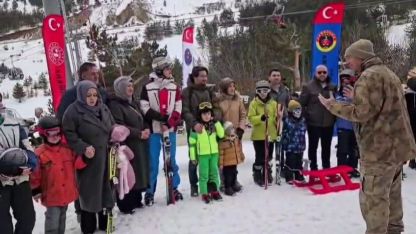 Palandöken’de şehit ve gazi ailelerine özel etkinlik