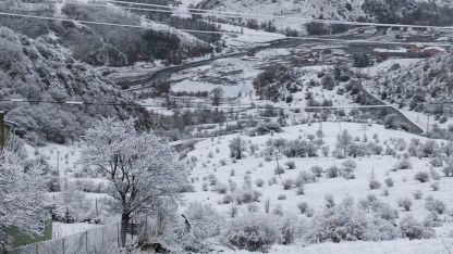 Posof’ta kar sürprizi