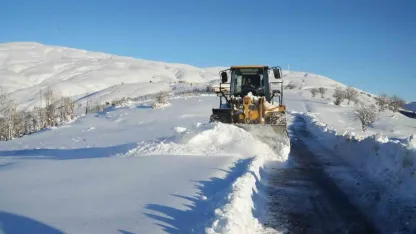 Muş’ta 173 köy yolu ulaşıma kapandı
