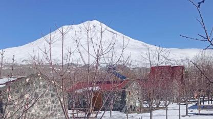 Ağrı Dağı’nın zirvesi açıldı, ortaya eşsiz manzara çıktı