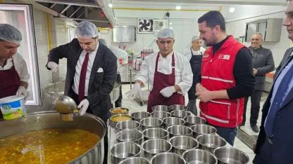 Ağrı’da 3 Bin Kişilik “Gönül Sofrası” İhtiyaç Sahiplerine Ulaşacak