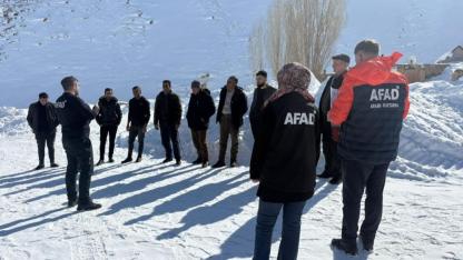 Ağrı’da çığ tehlikesine karşı farkındalık seferberliği