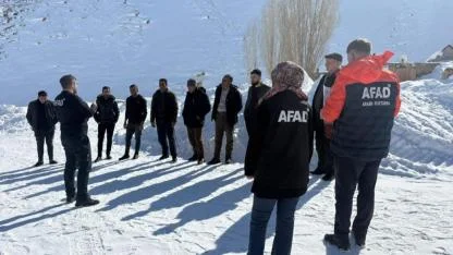 Ağrı’da çığ tehlikesine karşı farkındalık seferberliği