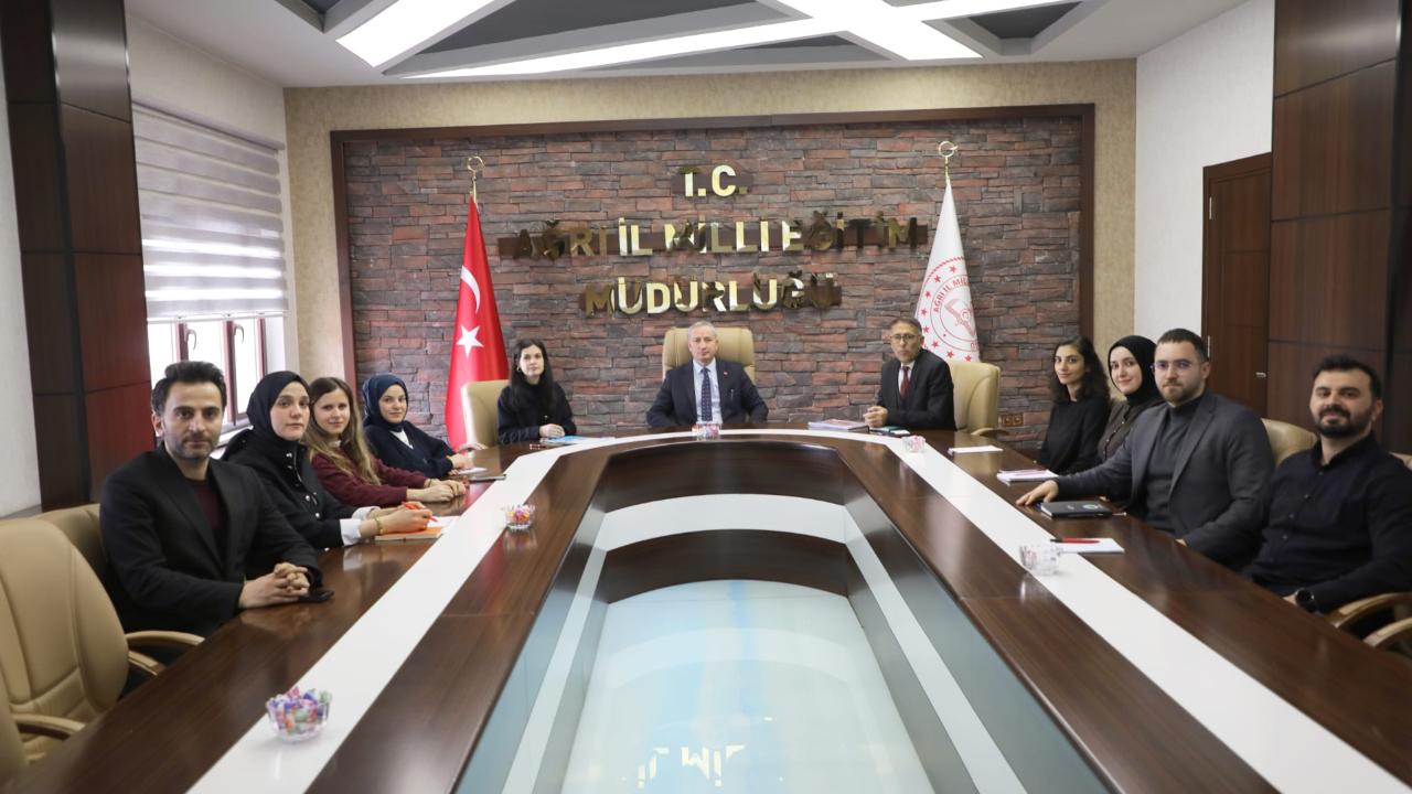 Ağrı’da Eğitim Projeleri Masaya Yatırıldı