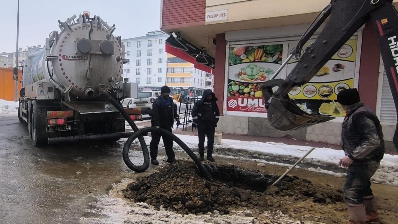 Ağrı’da Ekipler Arızalara Anında Müdahale Ediyor
