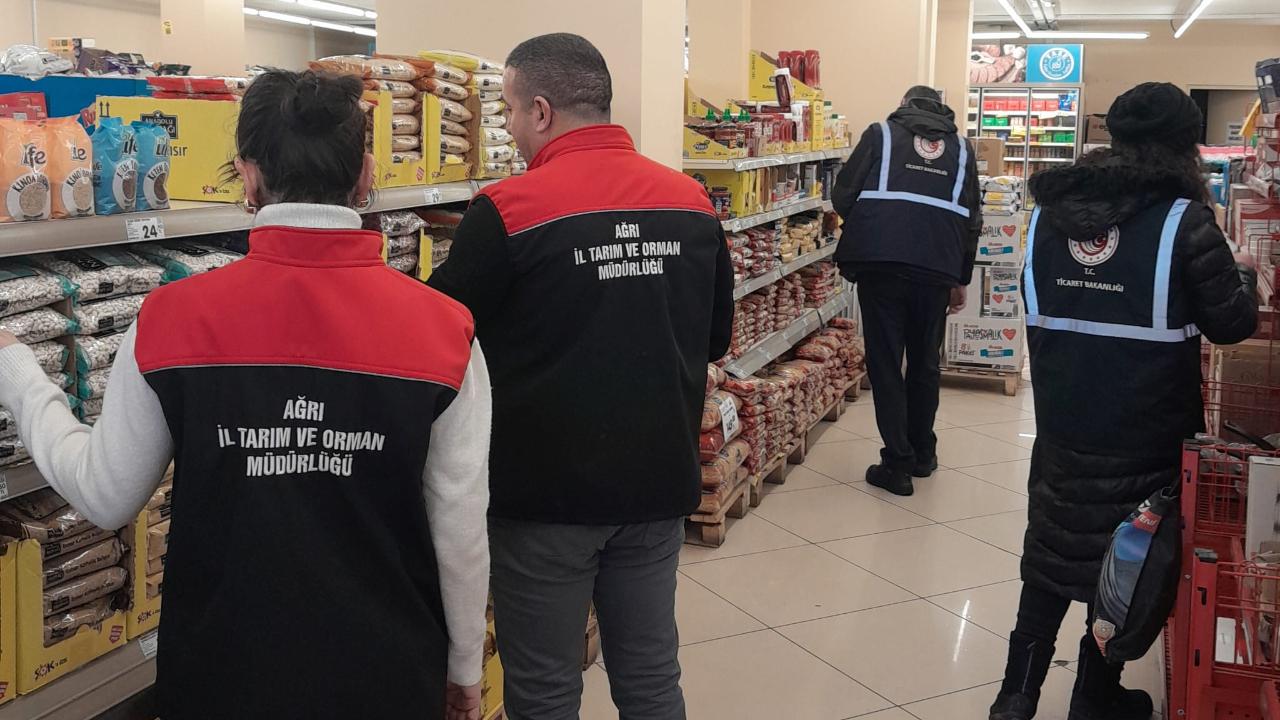 Ağrı’da işletmelere ramazan öncesi ortak denetim