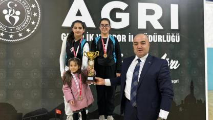 Ağrı’da Masa Tenisi Heyecanı Finalle Bitti