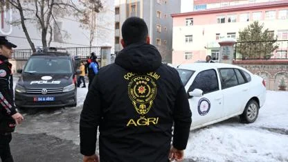 Ağrı’da Öğrenciler İçin Güvenli Okul Yolu Uygulaması (Videolu Haber)