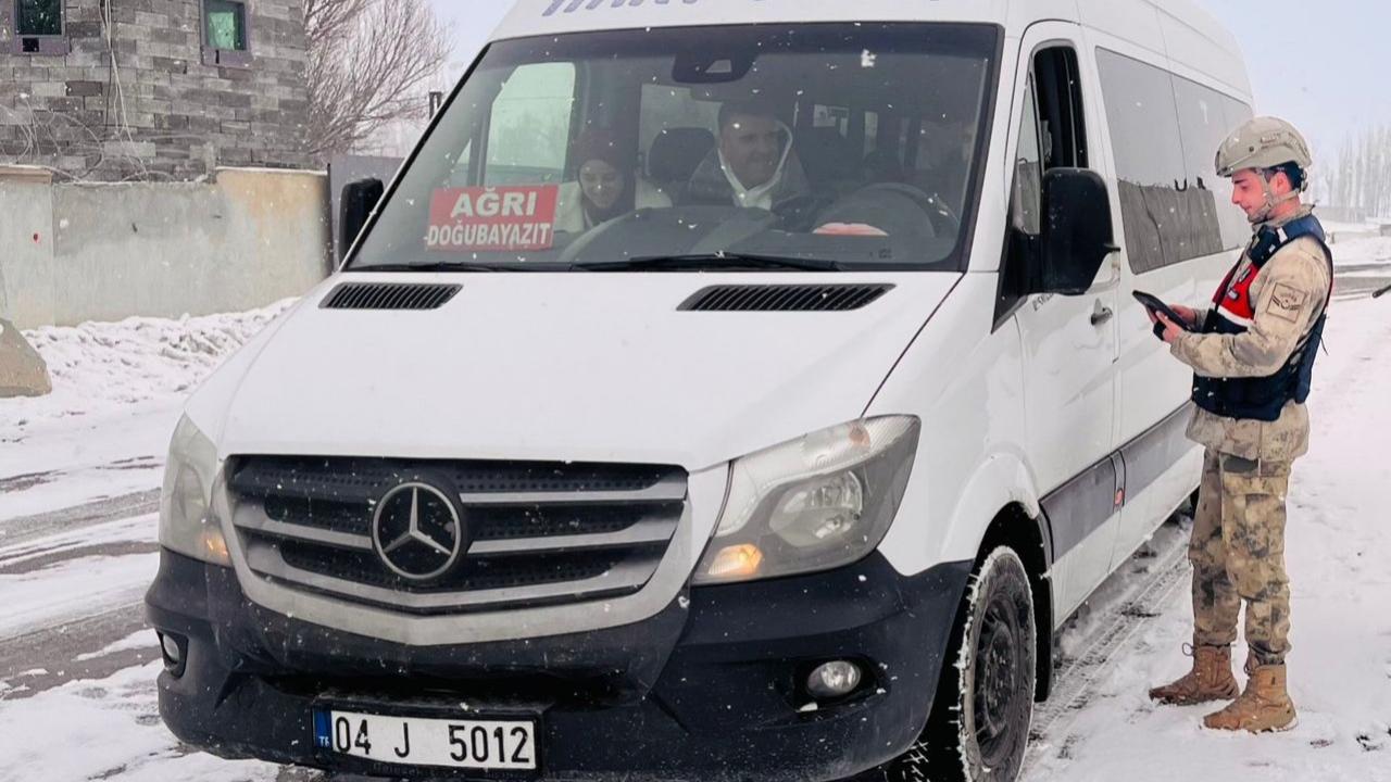 Ağrı’da trafikte kış tedbirleri artırıldı