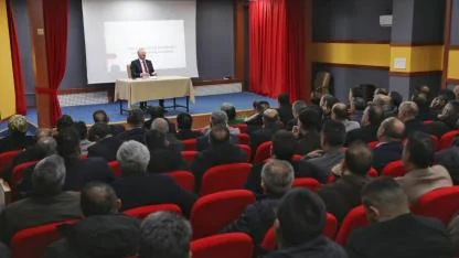 Ağrı’da Türkiye Yüzyılı Maarif Modeli kapsamında Ramazan toplantısı