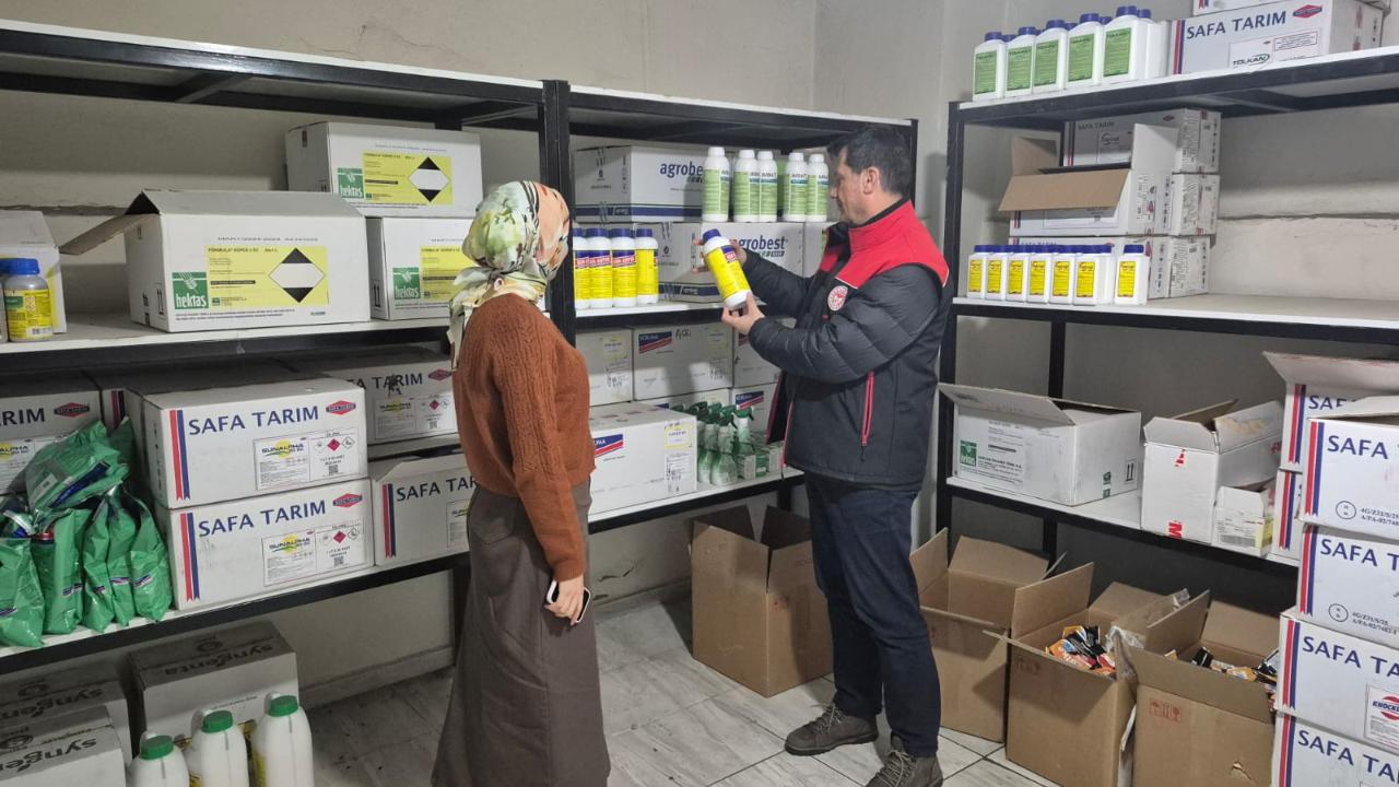 Ağrı’da Zirai Bayilere Sıkı Denetim