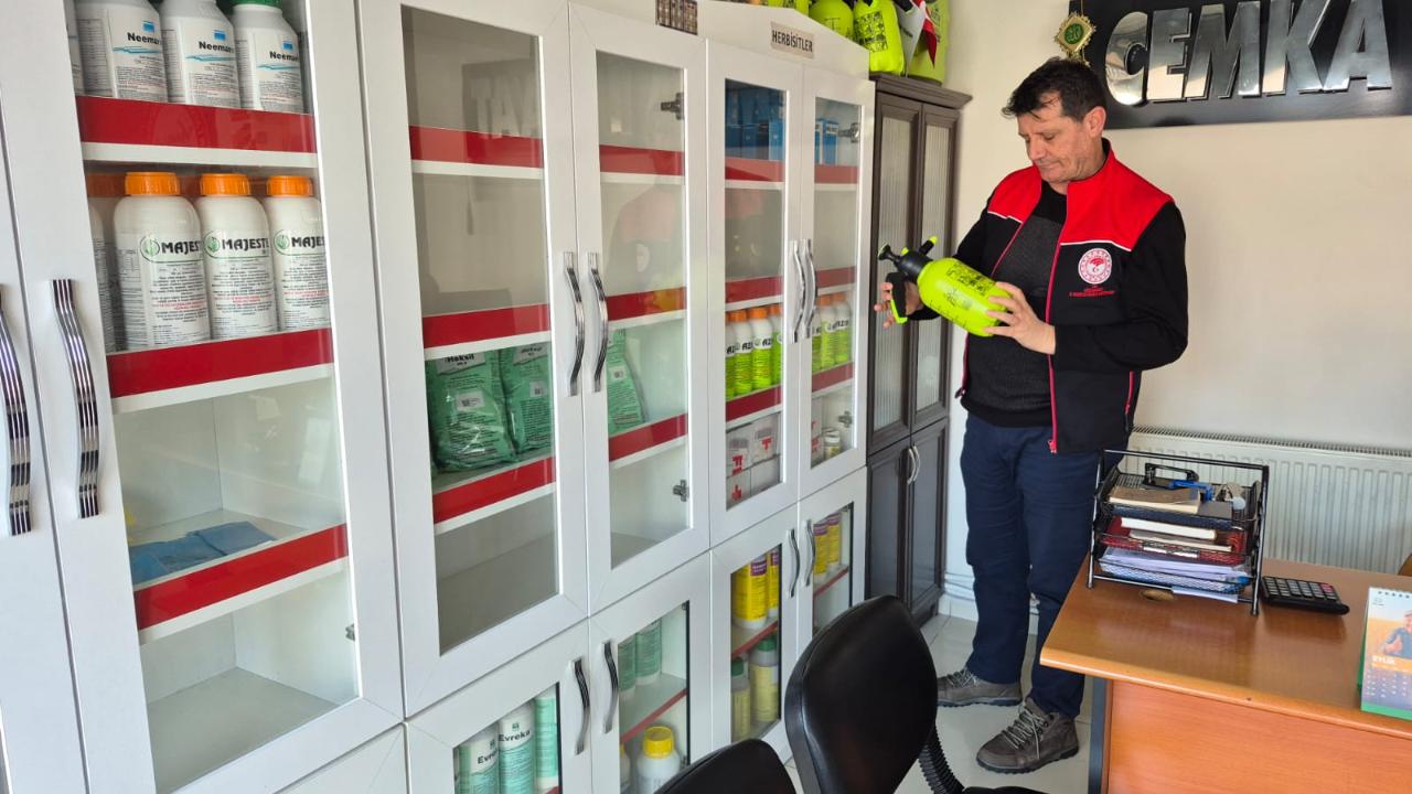 Ağrı’da Zirai Bayilere Sıkı Denetim