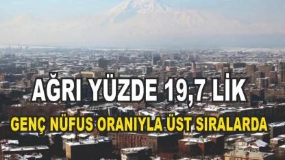 Ağrı'nın Türkiye’nin en genç nüfus oranı sıralaması belli oldu