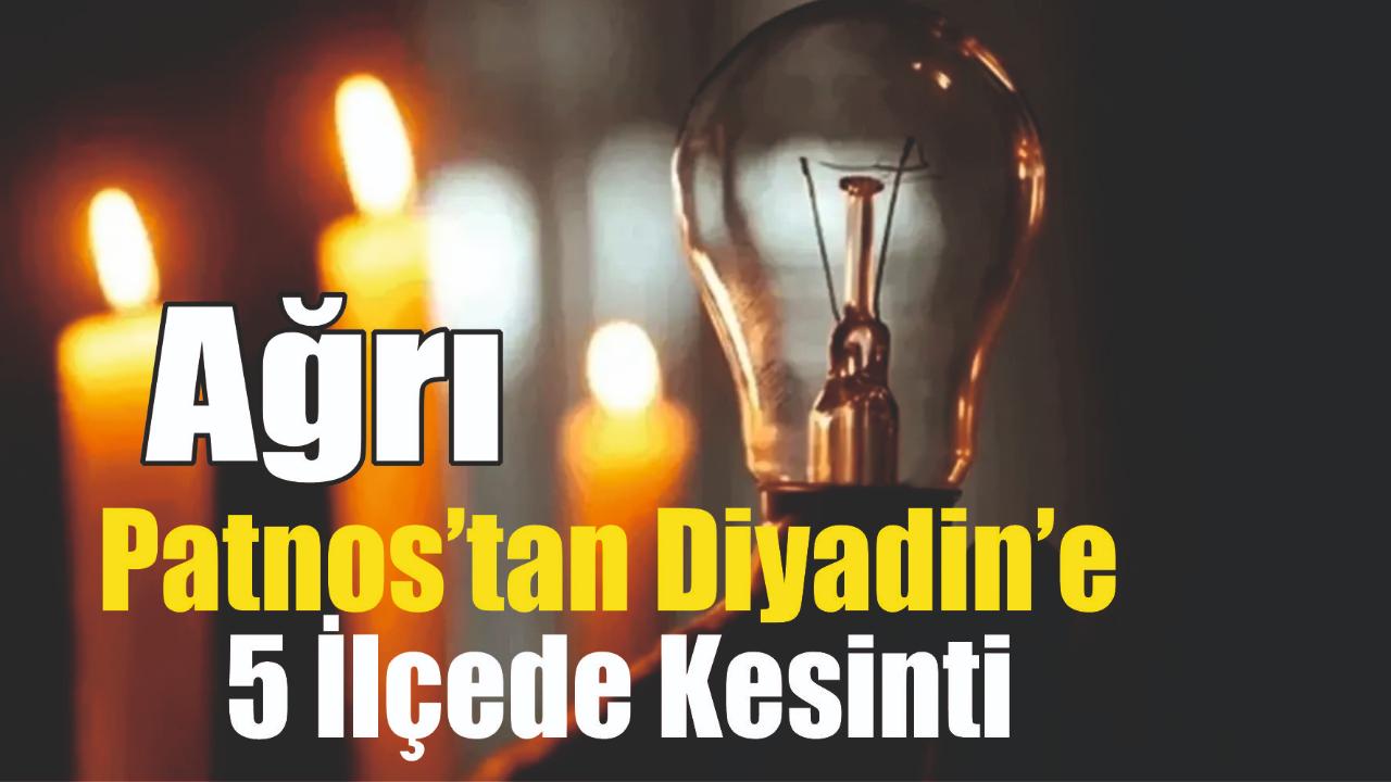 Aras EDAŞ Duyurdu: Ağrı Genelinde 3 Günlük Planlı Elektrik Kesintisi