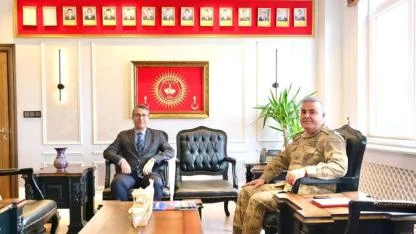 BİK Van Bölge Müdürü Karadağ’dan Mücahit Avkıran Paşa’ya ziyaret