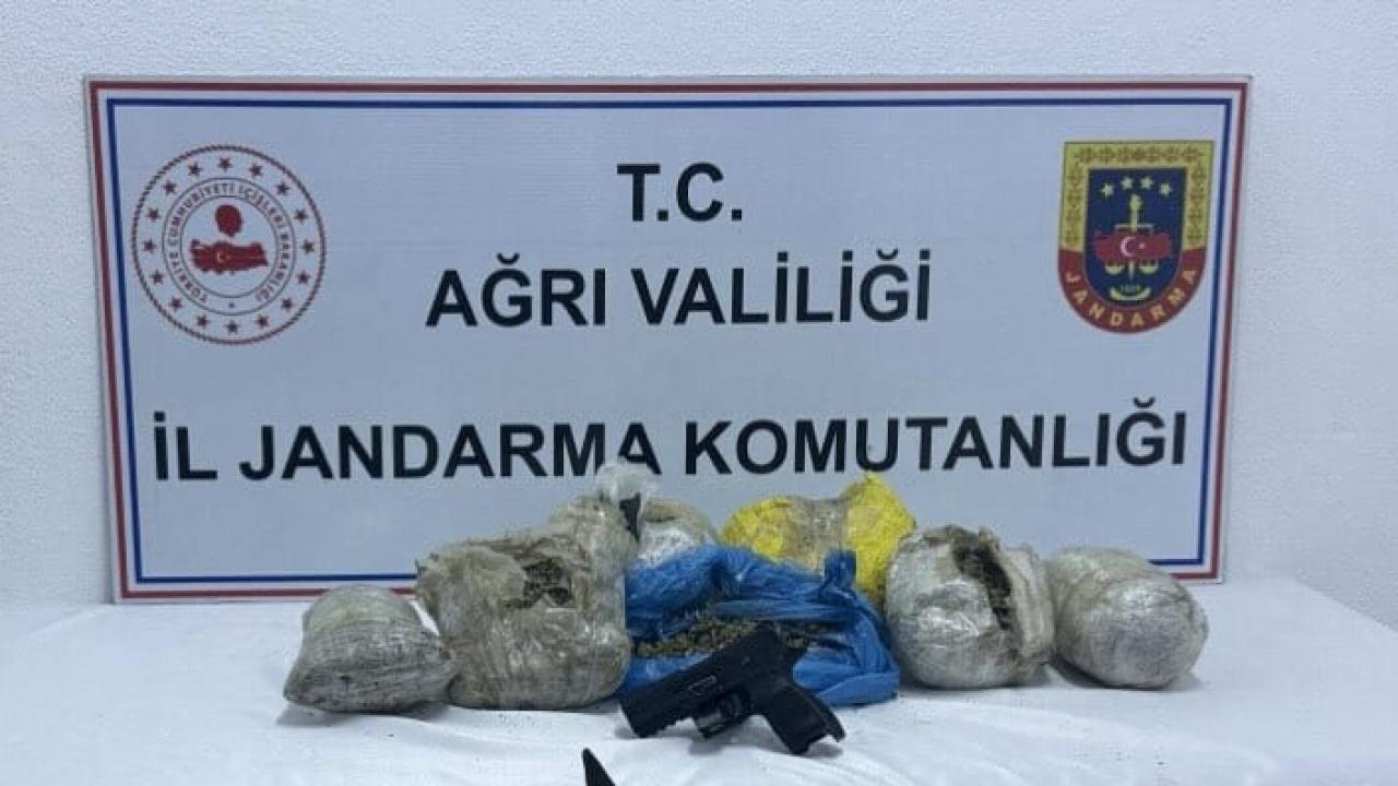 Doğubayazıt’ta 4 Kilo 198 Gram Esrar Ele Geçirildi