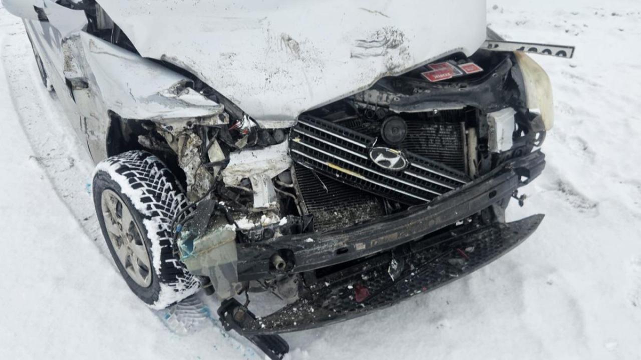 Doğubayazıt’ta buzlanma kazaya yol açtı: 1 yaralı